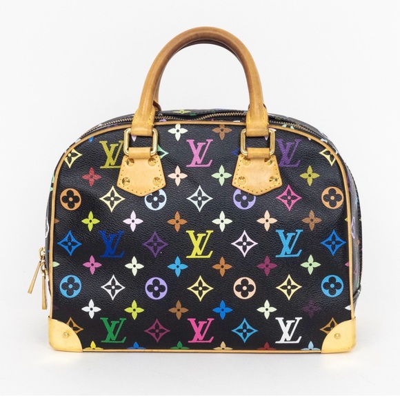 Louis Vuitton Black Multicolor Trouville - Picture 5 of 10